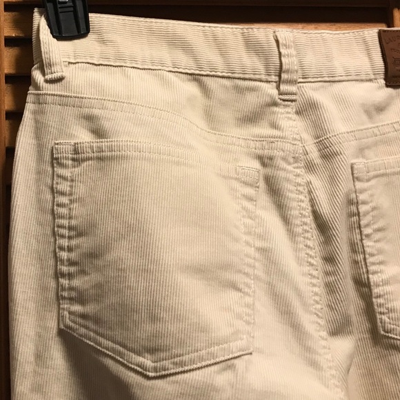 Lauren Ralph Lauren Cream Corduroy Jeans - Picture 9 of 12